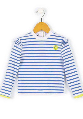 T-shirt de bain marinière Fille T-shirt de bain marinière Fille