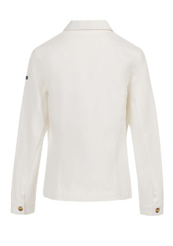Veste en jean blanche Femme