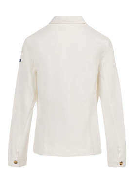 Veste en jean blanche Femme