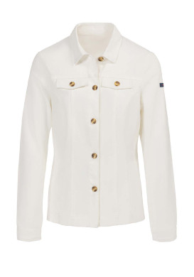 Veste en jean blanche Femme