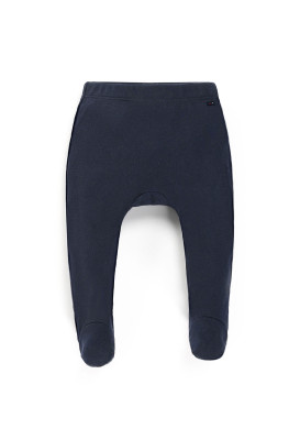 Ensemble Bébé pantalon bleu marine + t-shirt cache coeur Ensemble Bébé pantalon bleu marine + t-shirt cache coeur