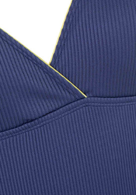 Maillot de bain bleu 1 pièce Femme Maillot de bain bleu 1 pièce Femme