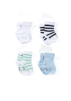 Lot de chaussettes bleu Bébé