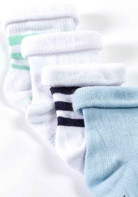 Lot de chaussettes bleu Bébé Lot de chaussettes bleu Bébé
