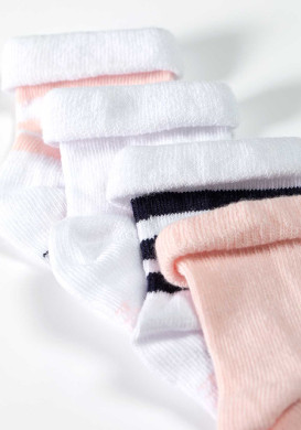 Lot de chaussettes rose Bébé Lot de chaussettes rose Bébé