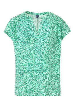 Blouse verte imprimé Femme BLOUSE MC IMPRIME VERT OSBLO