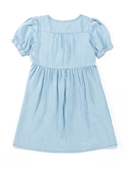 Robe courte jean lyocell Femme