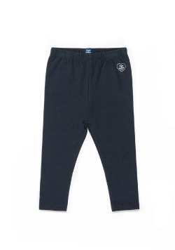 Legging long bleu marine bébé fille