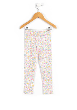 Legging long imprimé multicolore Fille