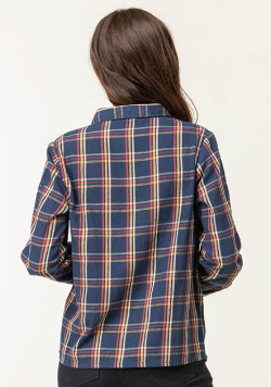 Chemise à carreaux Femme
