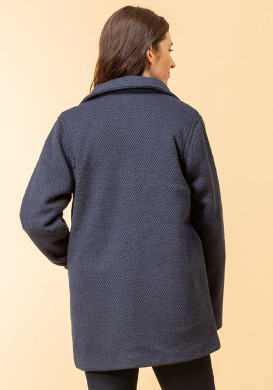 Manteau bleu marine Femme Manteau bleu marine Femme