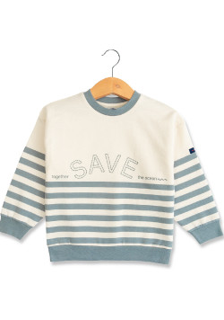 Ensemble jogging vert Enfant pull + pantalon