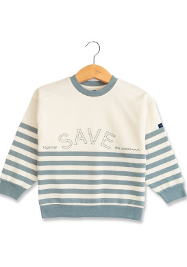Ensemble jogging vert Enfant pull + pantalon