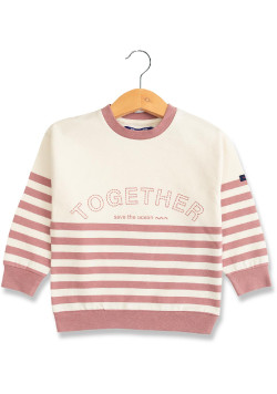 Ensemble jogging rose Enfant pull + pantalon