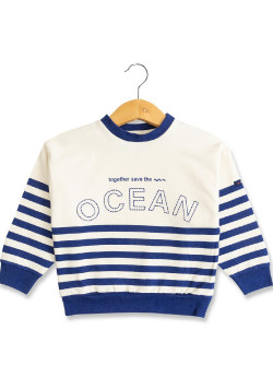 Ensemble jogging bleu Enfant pull + pantalon