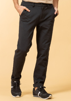 Pantalon milano noir Homme
