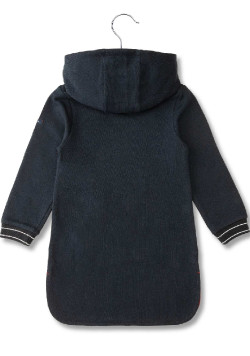 Robe Fille à capuche en molleton