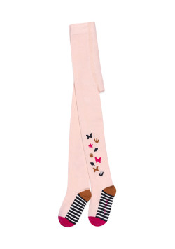 Collants rose pâle Bébé Fille