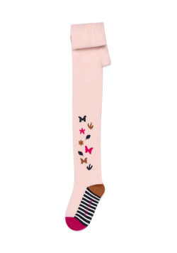 Collants rose pâle Bébé Fille