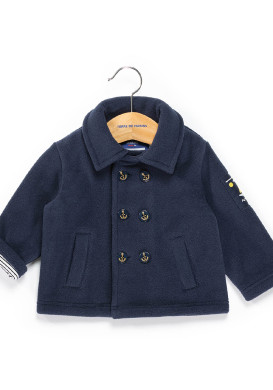 Caban bleu marine style marin Bébé Garçon Caban bleu marine style marin Bébé Garçon