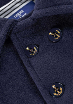 Caban bleu marine style marin Bébé Garçon