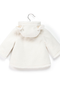 Manteau écru sherpa Bébé
