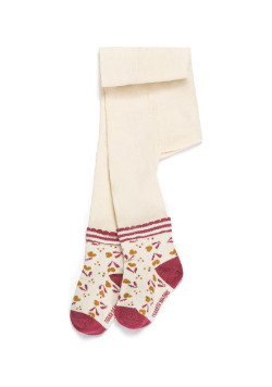 Collants blanc cassé Bébé Fille