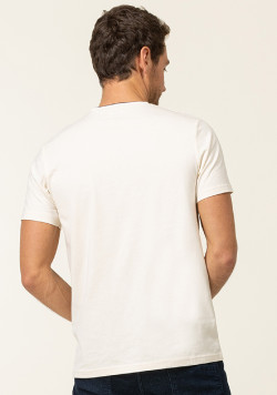 T-shirt manches courtes grège Homme