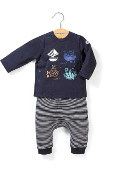 PANTALON + HAUT INDIGO DIMARO
