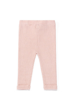 Legging long rose pâle Bébé