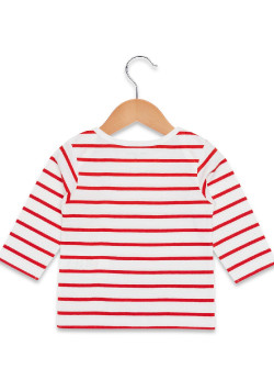 Marinière rose Bébé