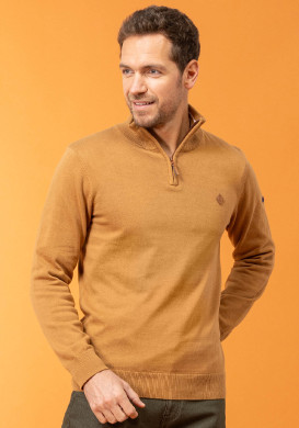 Pull camioneur camel Homme PULL CAMEL KAMION