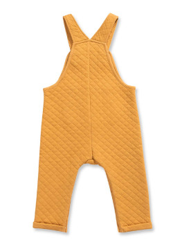 Ensemble Bébé salopette molleton + t-shirt manches longues