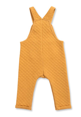 Ensemble Bébé salopette molleton + t-shirt manches longues
