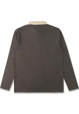 Polo Homme imprimé marron Polo Homme imprimé marron