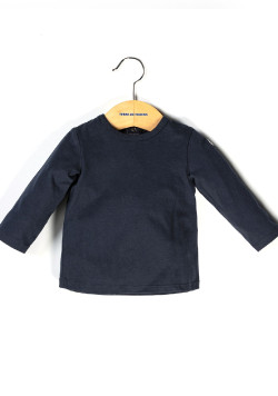 SALOPETTE LONGUE + HAUT MARINE RAYE NATUREL EDAXIME