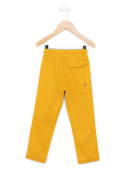 PANTALON JAUNE MOUTARDE COUSTER