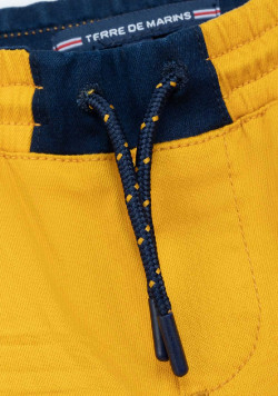 PANTALON JAUNE MOUTARDE COUSTER