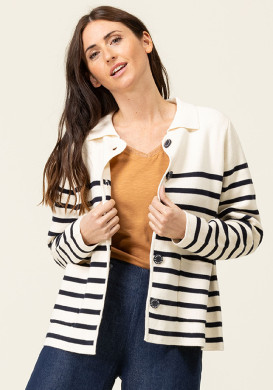 Gilet rayé Femme Gilet rayé Femme