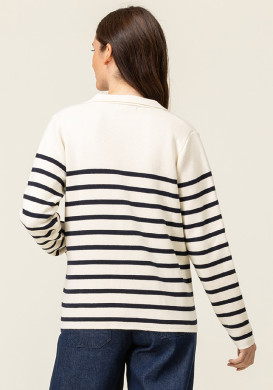 Gilet rayé Femme Gilet rayé Femme