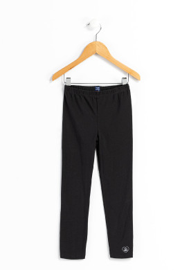 Legging long noir Fille