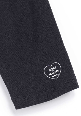 Legging long noir Fille