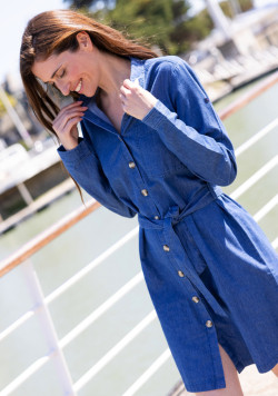 Robe en jean Femme