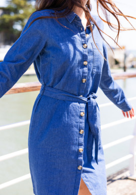 Robe en jean Femme