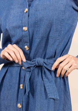 Robe en jean Femme