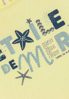 T-Shirt jaune Fille