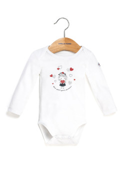 Ensemble Bébé 3 pièces pyjama + body + bavoir