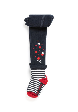Collants bleu marine Bébé Fille Collants bleu marine Bébé Fille
