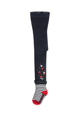 Collants bleu marine Bébé Fille Collants bleu marine Bébé Fille