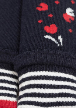Collants bleu marine Bébé Fille